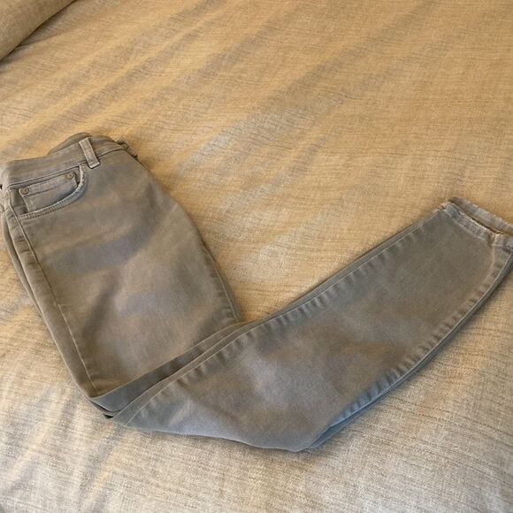 Closed Woman’s Colored Organic Super Stretch Denim Jeans. Sz 23. Deep Fog. - Picture 1 of 12